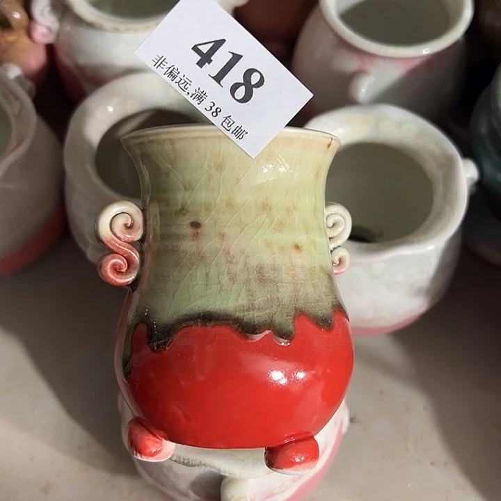 口6高8 手工花盆满30元包邮