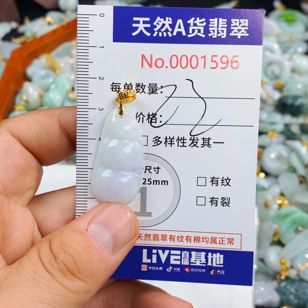颈饰未镶嵌翡翠1596