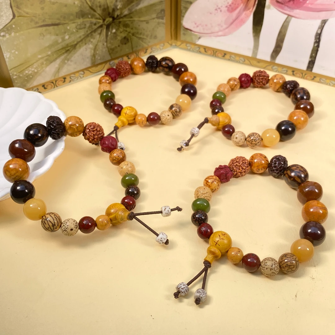 【铭记珠宝】菩提十八籽单圈手串4-DM101H127【多样性发一件】