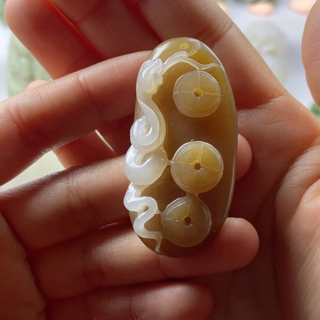 未镶嵌和田玉挂件