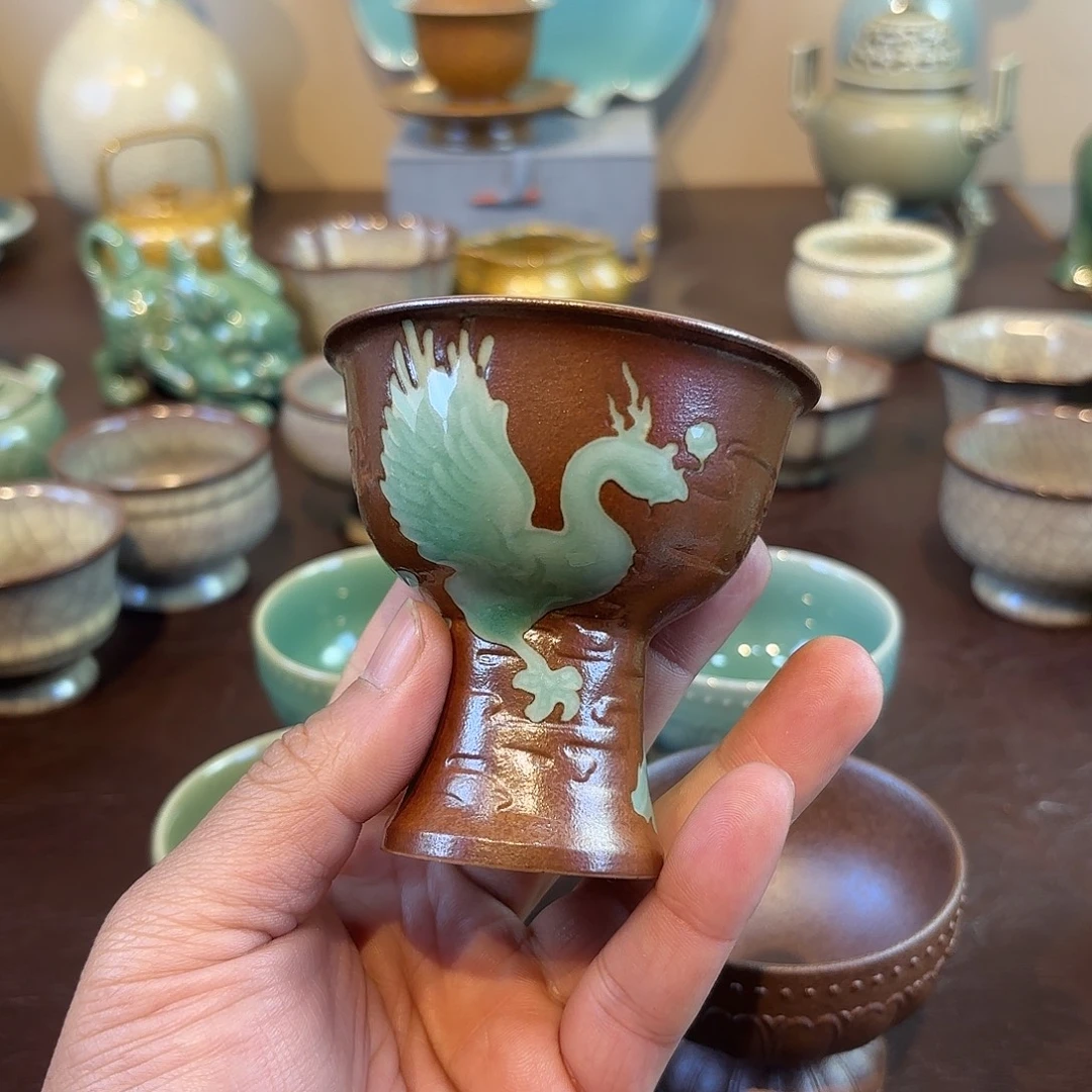 瓷片龙泉青瓷福利青瓷