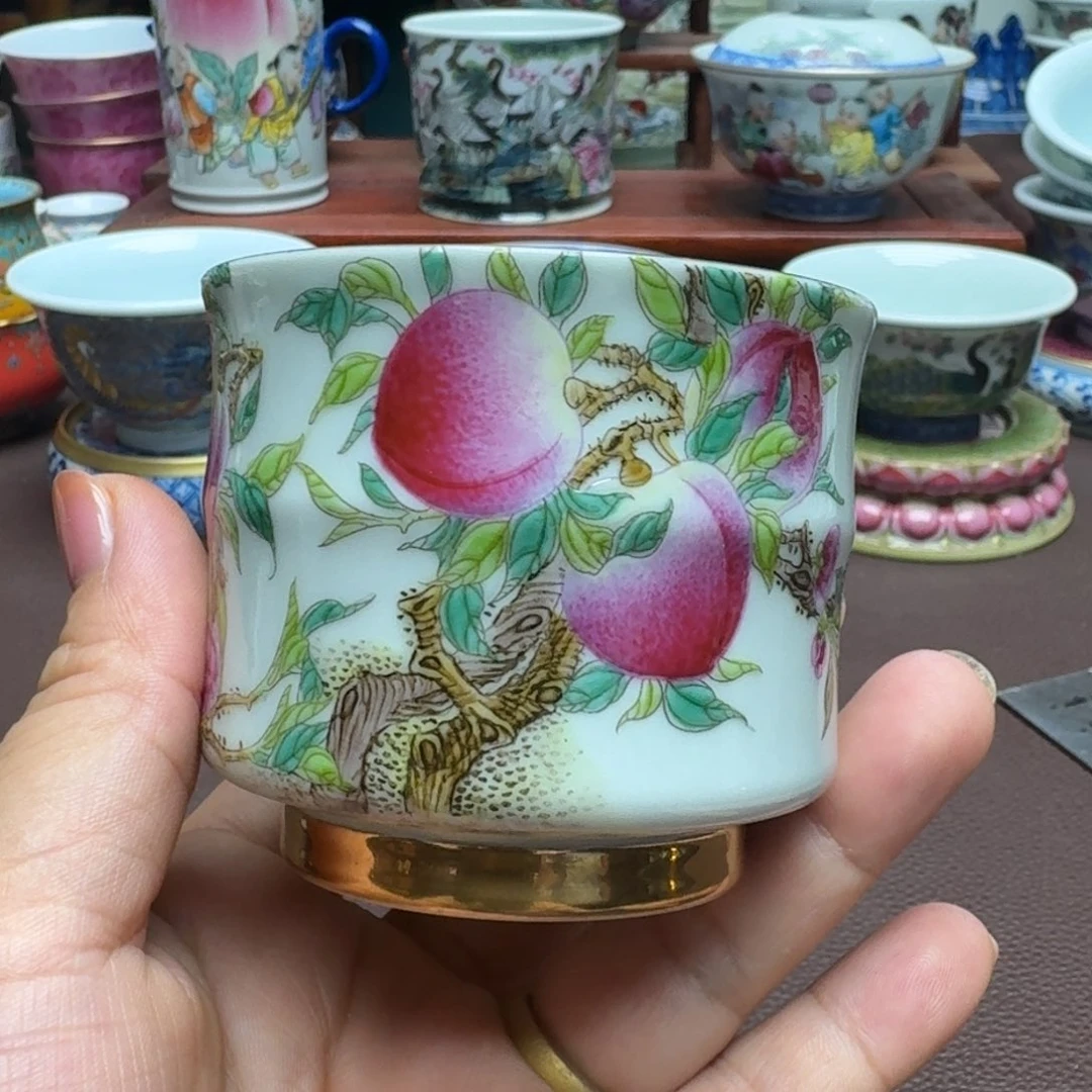 瓷片景德镇仿古手工制作精品展示