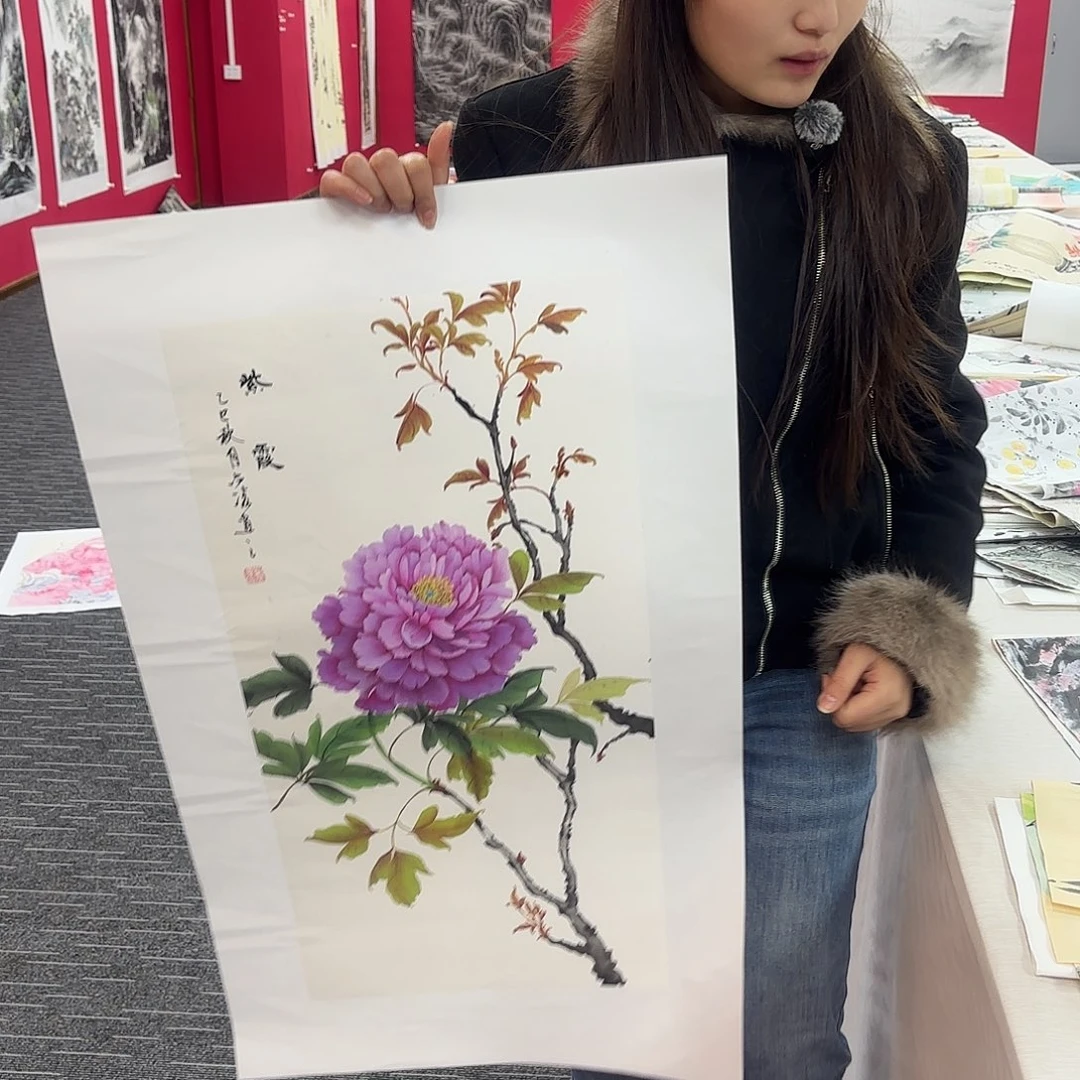 国画国画作品纯手绘
