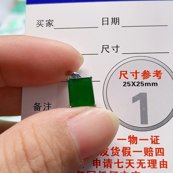 【闪购商品】翡翠颈饰18K金镶嵌l**a翡翠