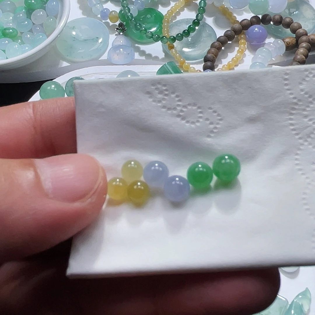 等***～定制翡翠未镶嵌卡5 6