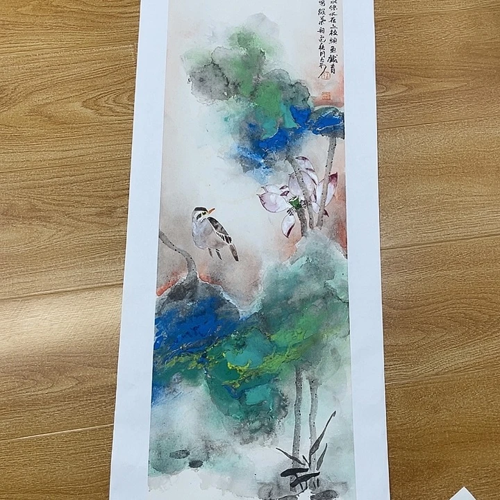 姜奇老师花鸟作品93×29@