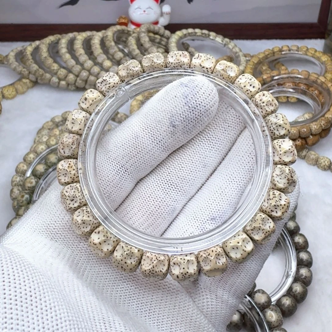 手串星月菩提9+8巧克力无相1442