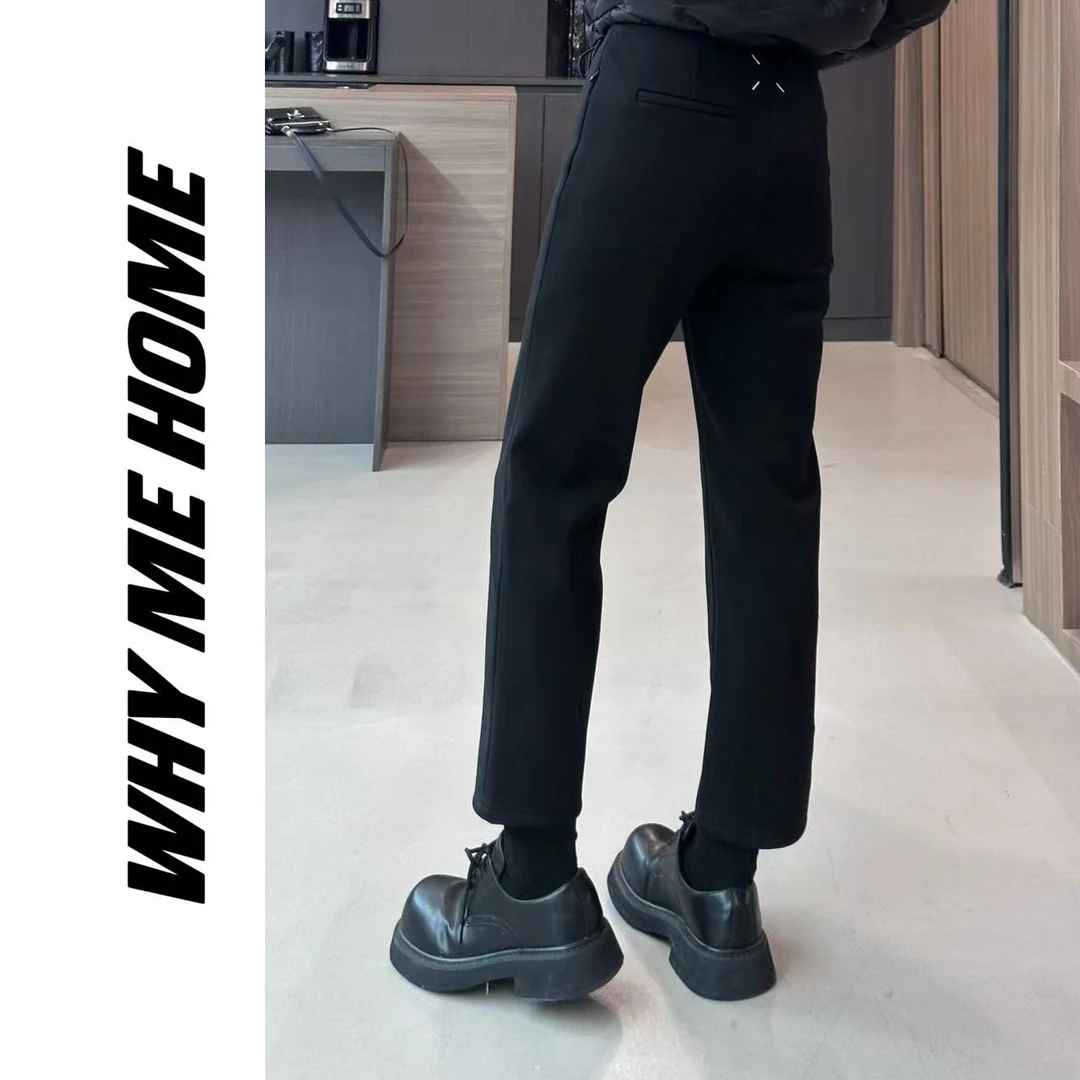 【西装烟管裤】谁穿谁显瘦百搭加绒烟管裤3393