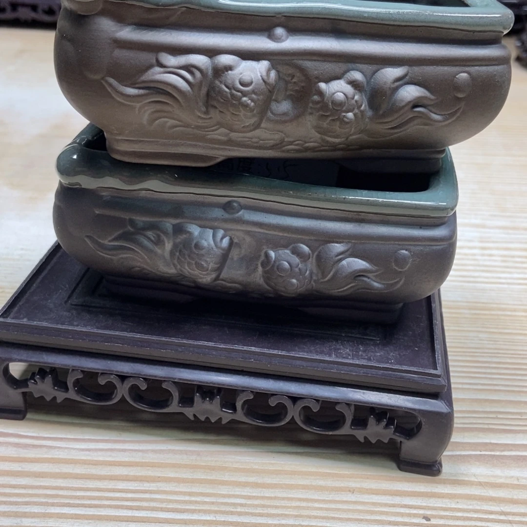 瓷片陶瓷花盆陶瓷艺术