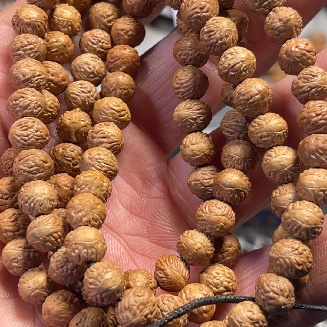 风***哥野生酸枣核108多圈手串 7.2左右