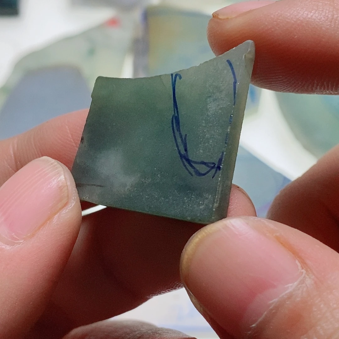 翡翠未镶嵌挂件翡翠