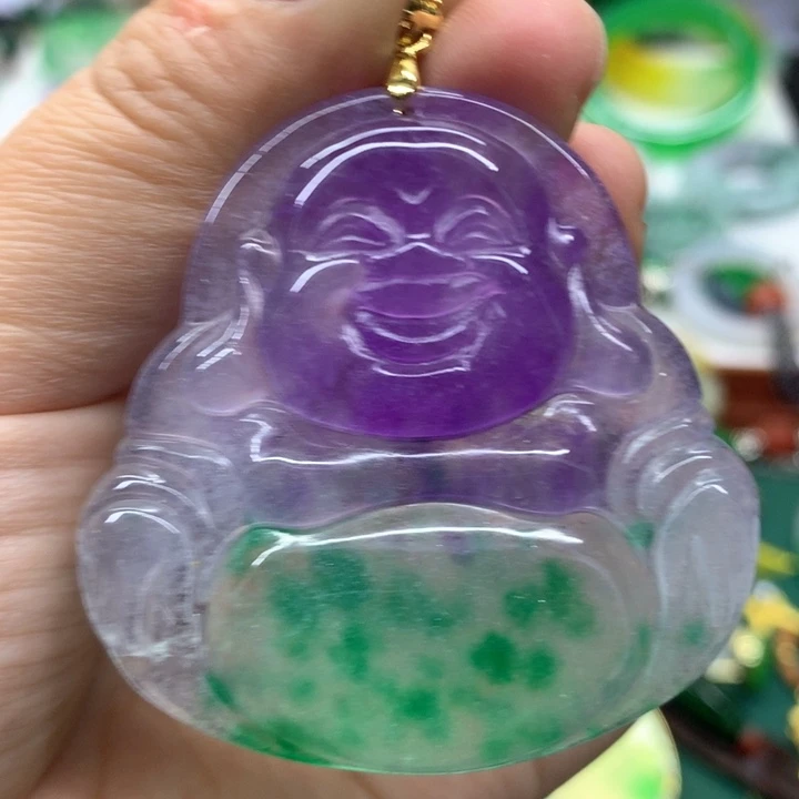 颈饰未镶嵌翡翠吊坠