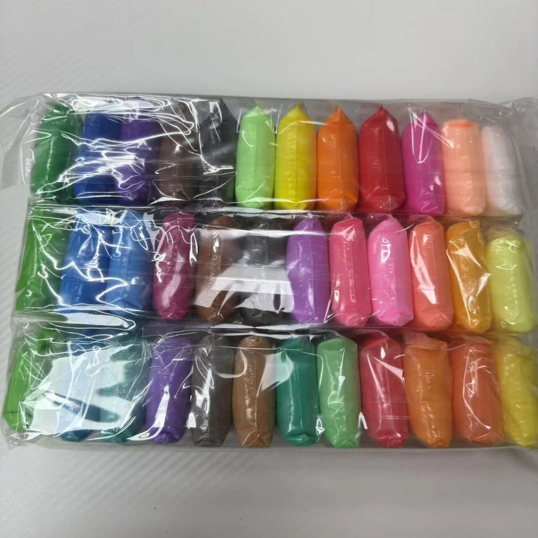 36色粘土学生手工黏土