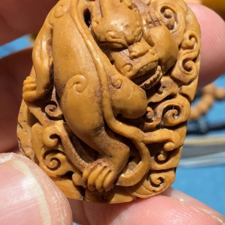 手串/手链橄榄核核雕单籽