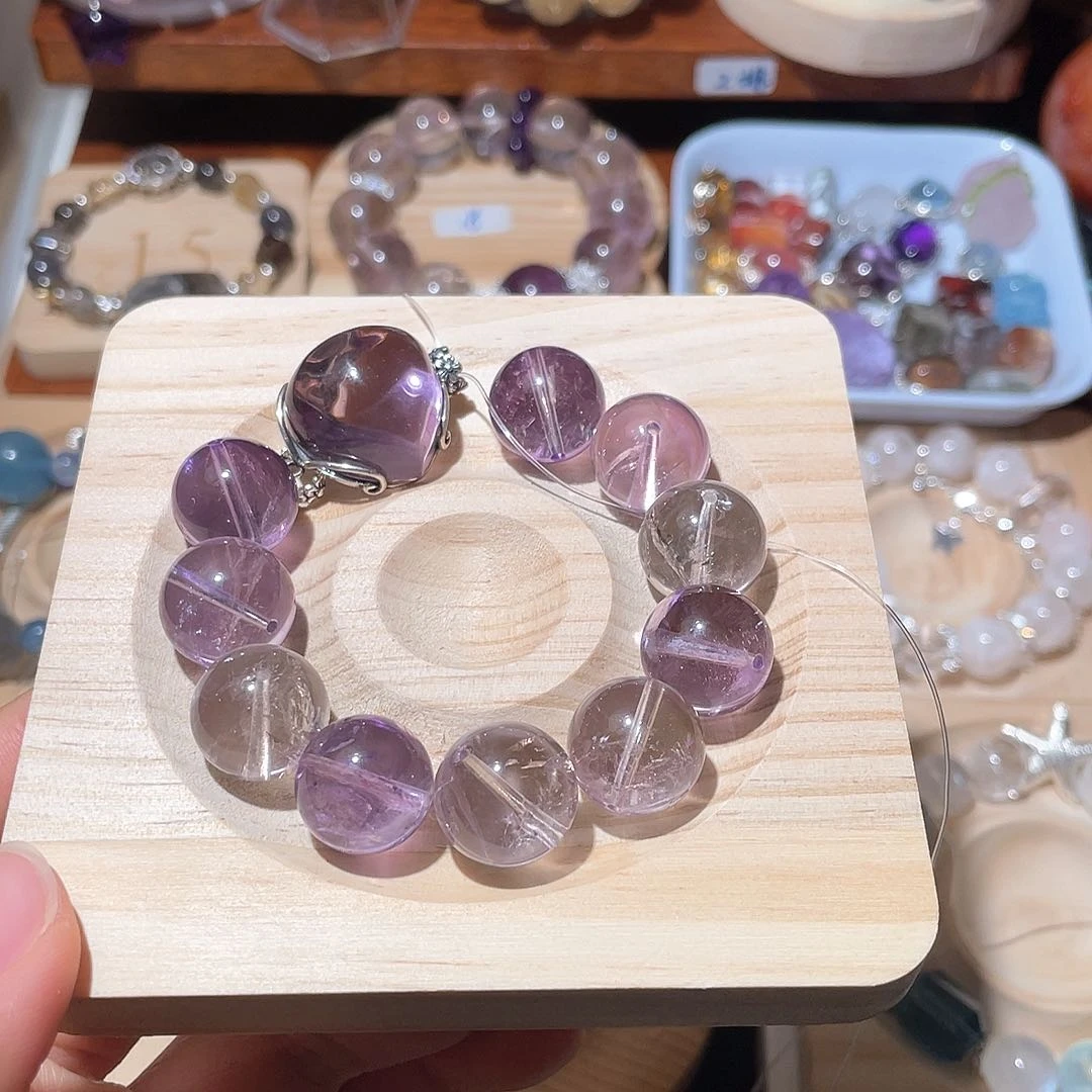 水晶手链未镶嵌蔓****a紫水晶