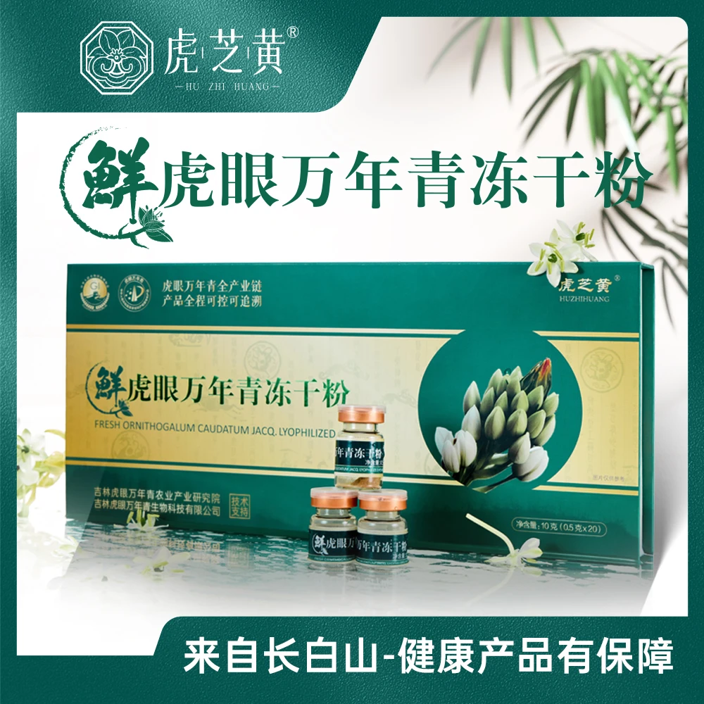 【预售】【李小柚618溯源】虎芝黄鲜虎眼万年青冻干粉  0.5g*20瓶/盒