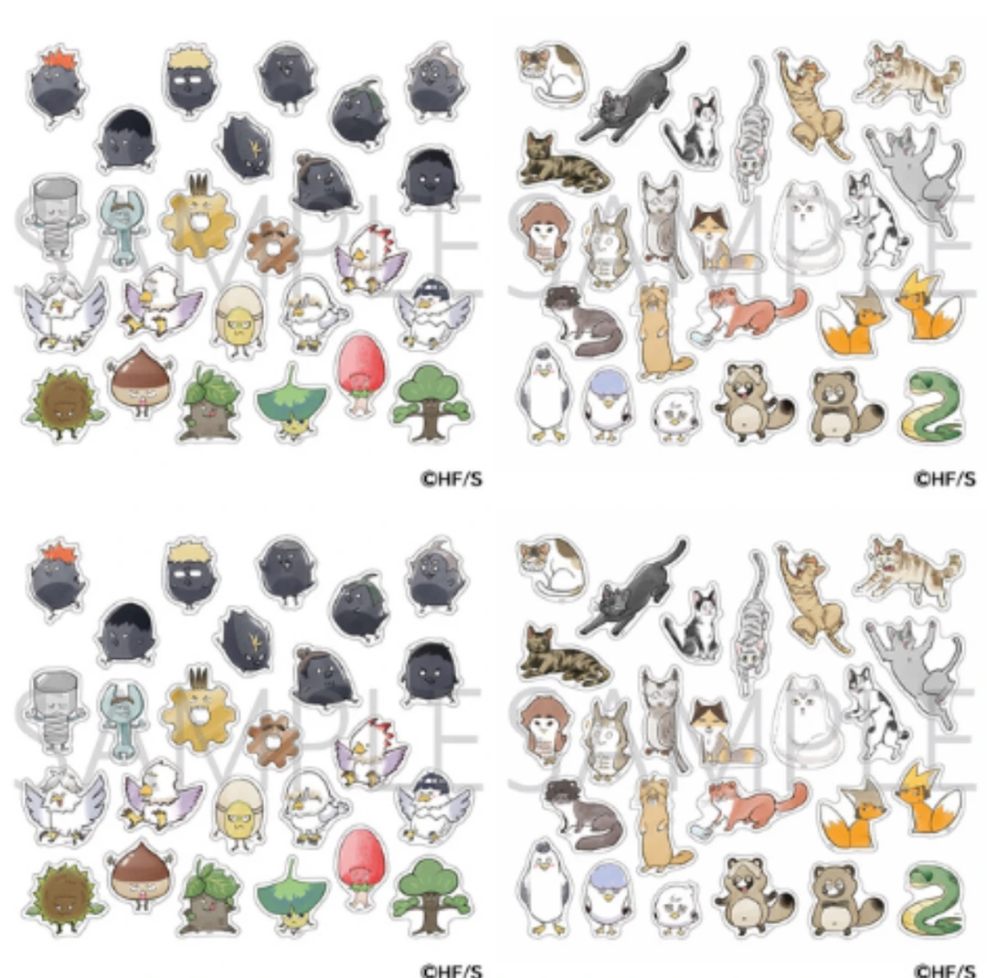 排球少年 吉祥物贴纸 粉丝节