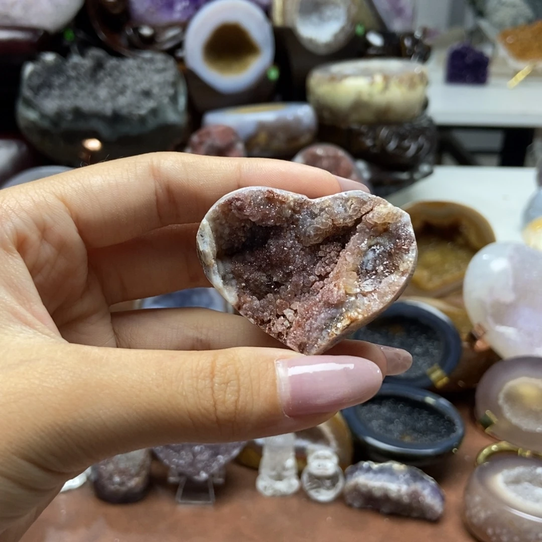 紫晶摆件未镶嵌水晶