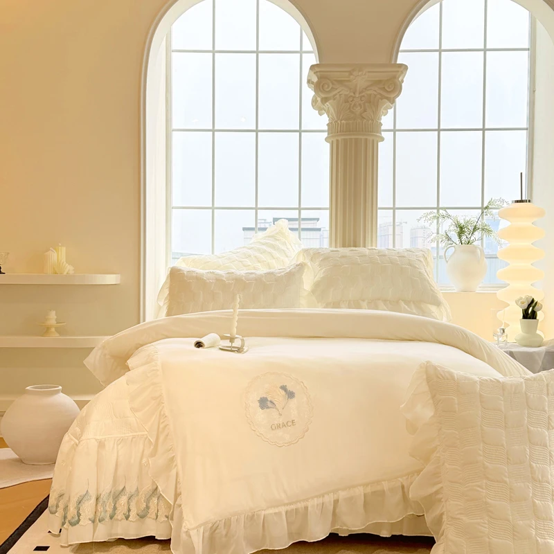 ※ 奢匠专柜正品春夏清羽【四件套】±6.3斤可机洗床品