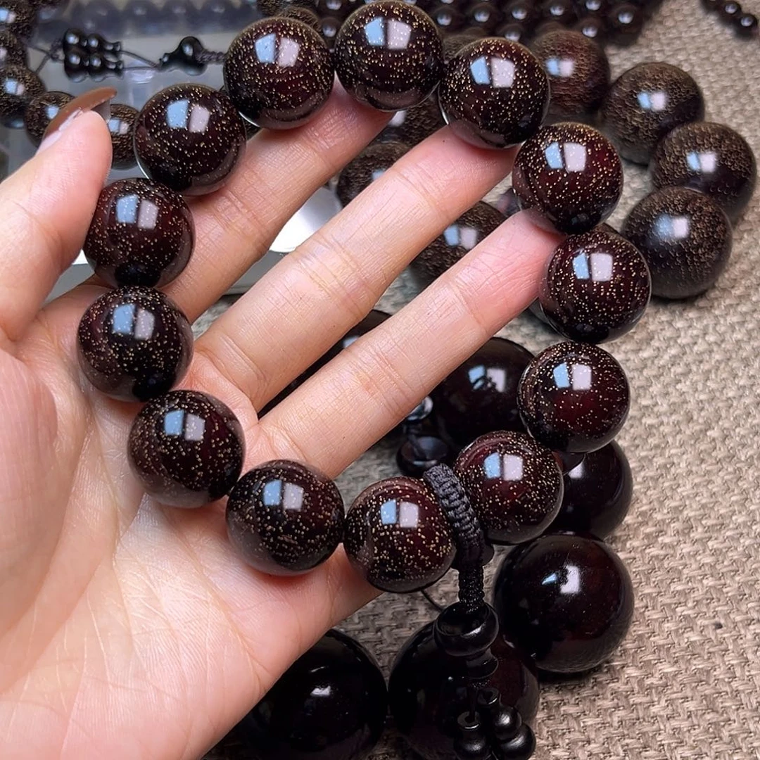 檀香紫檀（小叶紫檀）1.8 13颗爆星