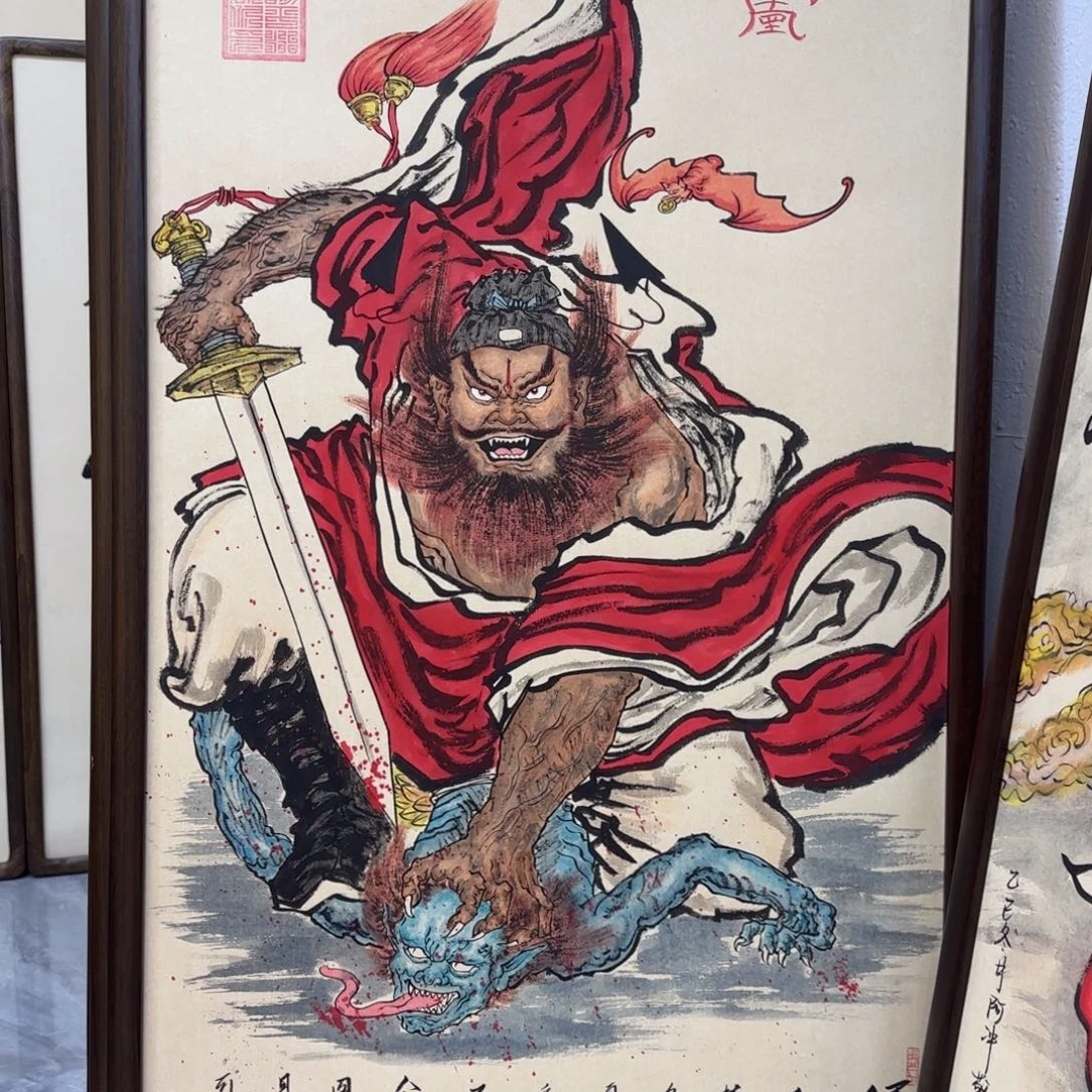 @***迷国画阿冲手绘钟馗