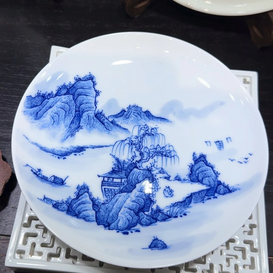 陶摆件山水壶承福利