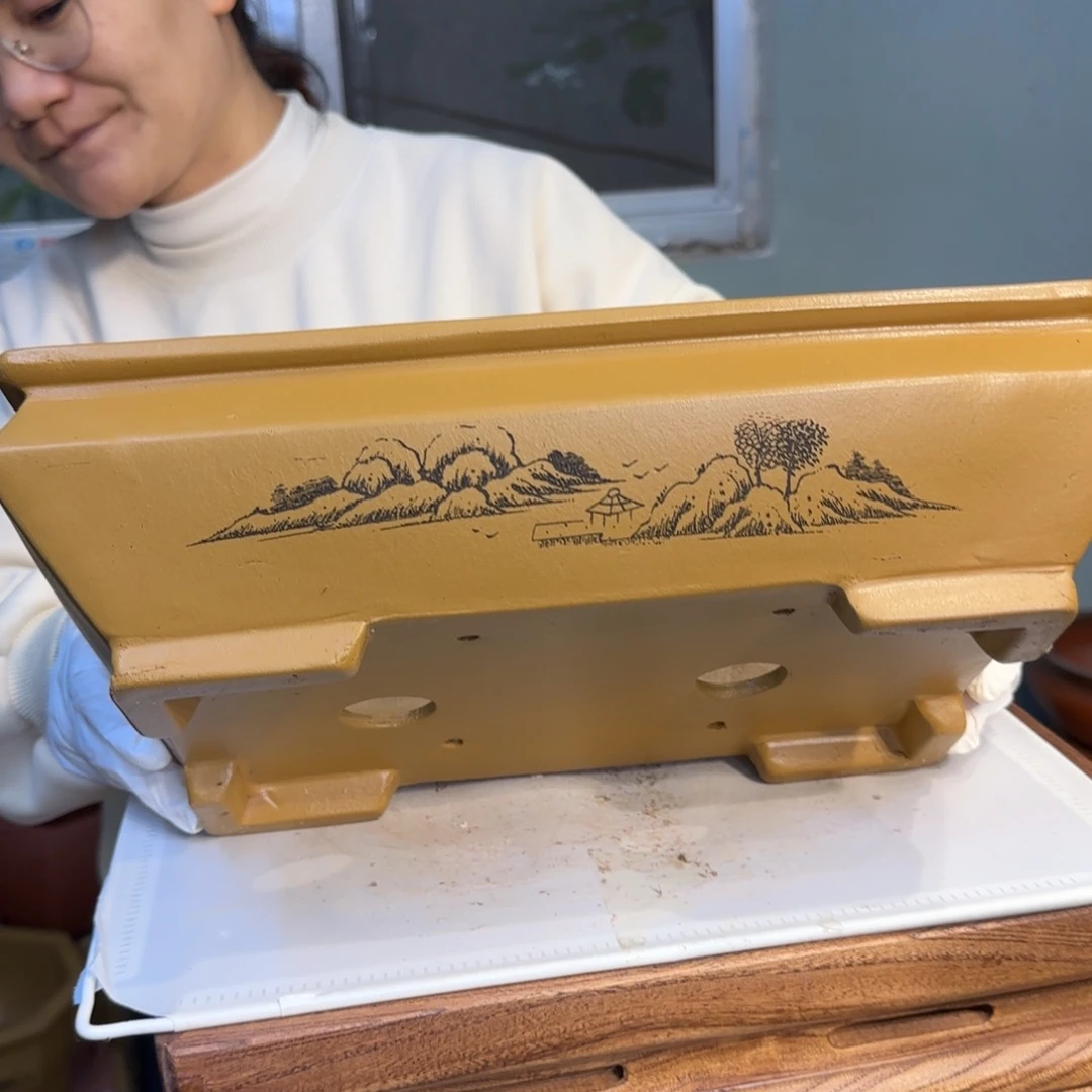 紫砂花盆紫砂口径32