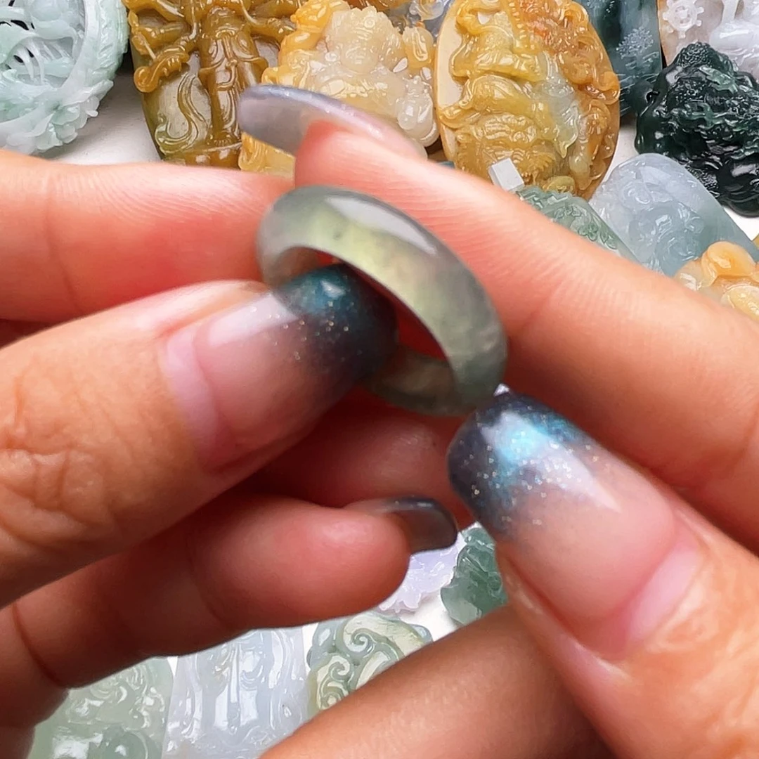 定制翡翠未镶嵌天然