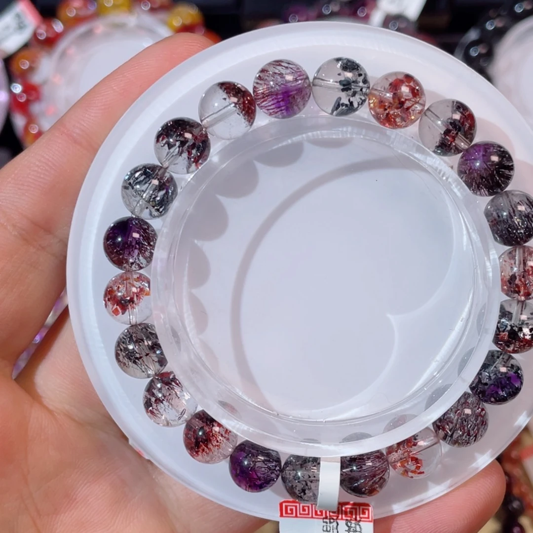 未镶嵌手链水晶云母超七8.3