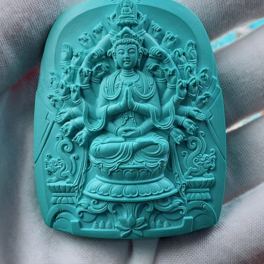 绿松石配饰未镶嵌