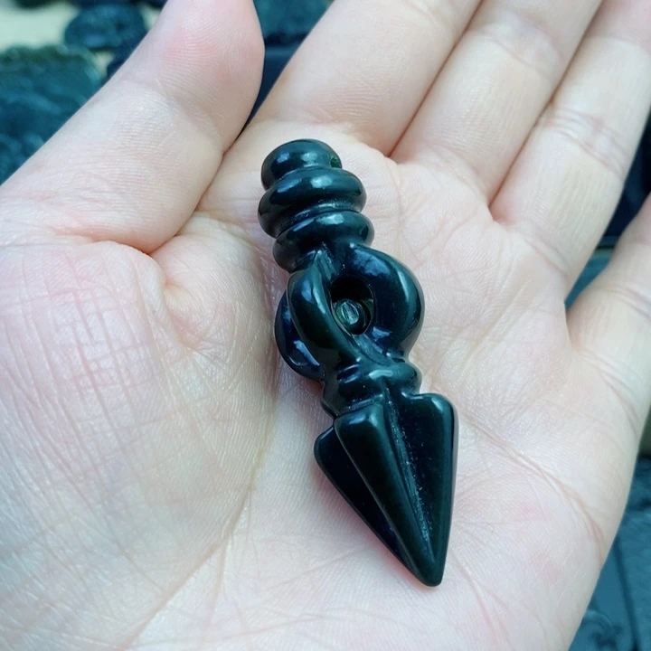 和田玉（青玉）未镶嵌颈饰