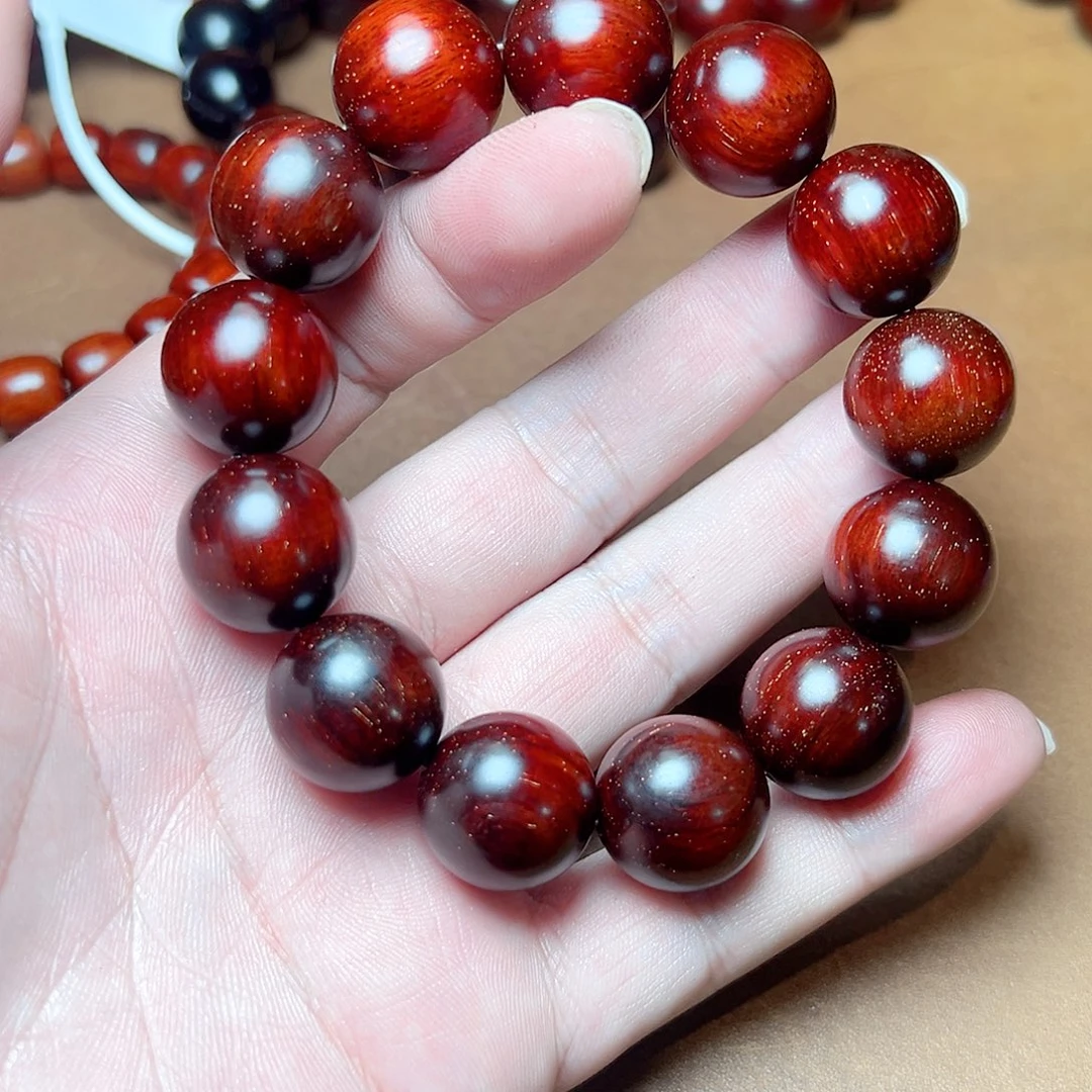 手串/手链小叶紫檀18琴料满星