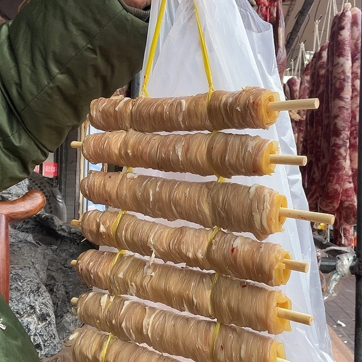 放冰箱即可安徽省食用农产品鹅肠卷