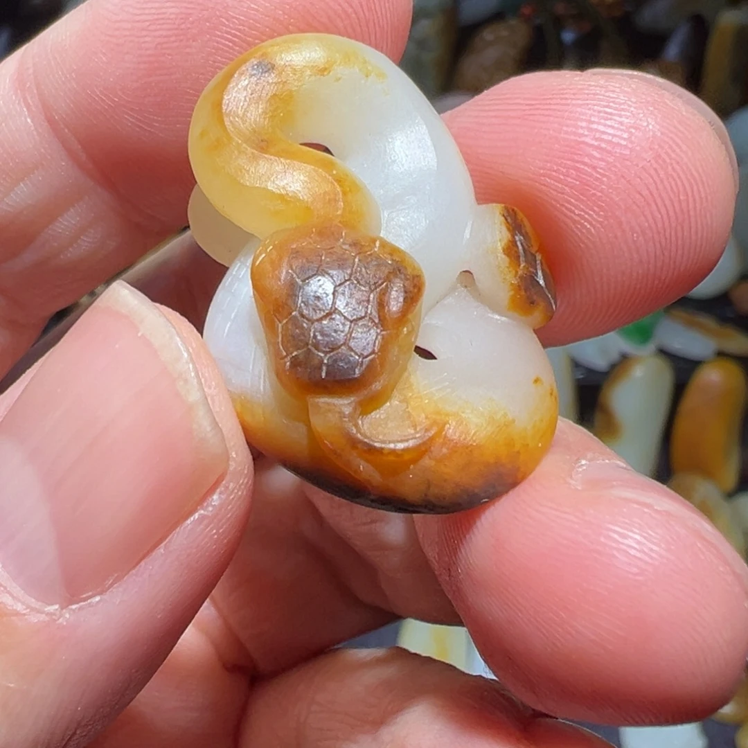 和田玉吊坠(不含链)未镶嵌