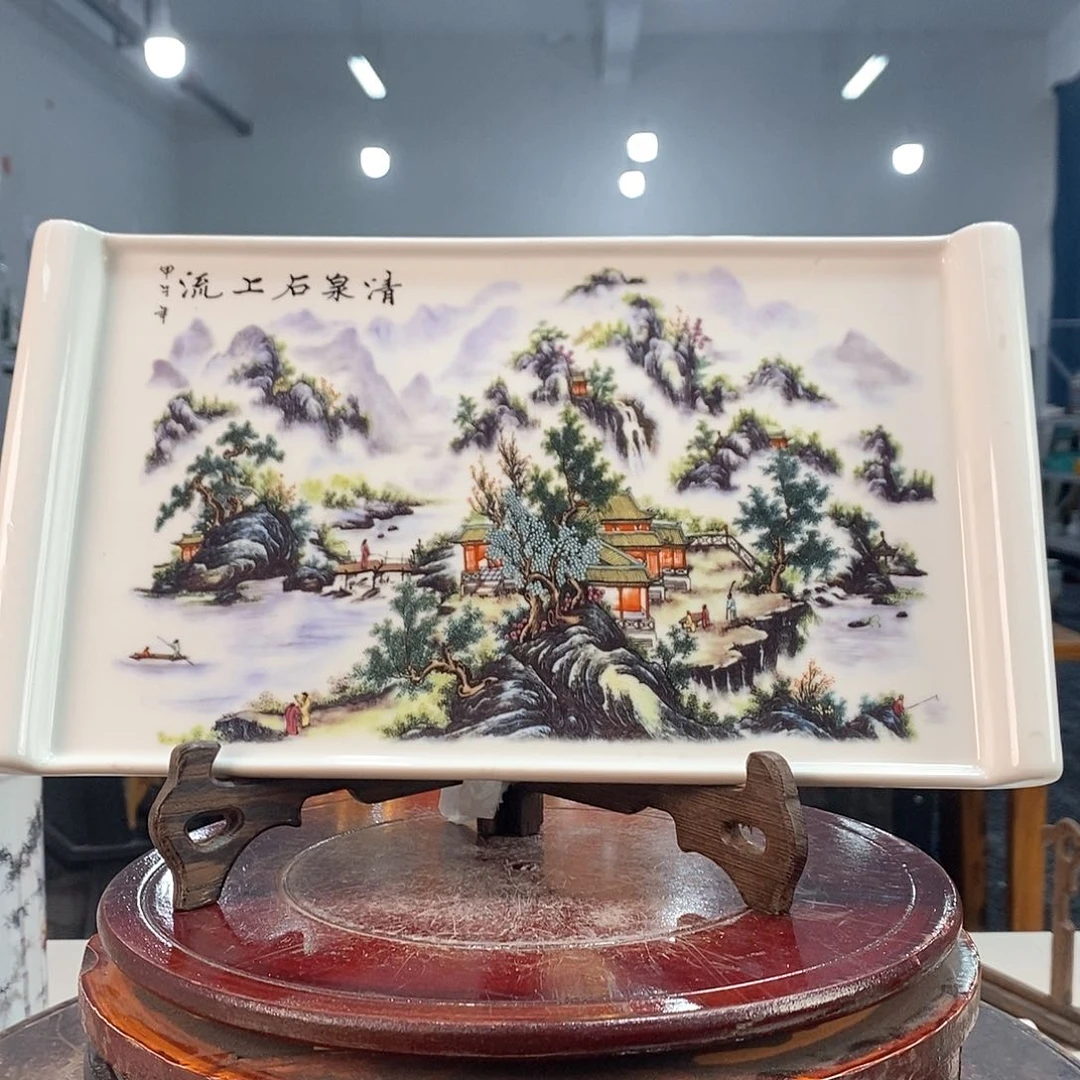 摆件景德镇陶瓷花瓶摆件