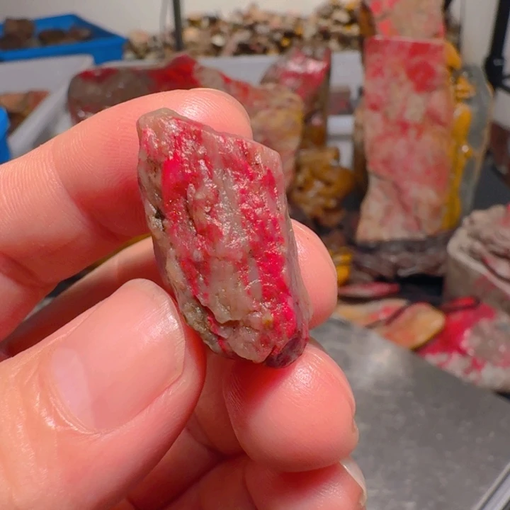 迷***。昌化石印石昌化鸡血石