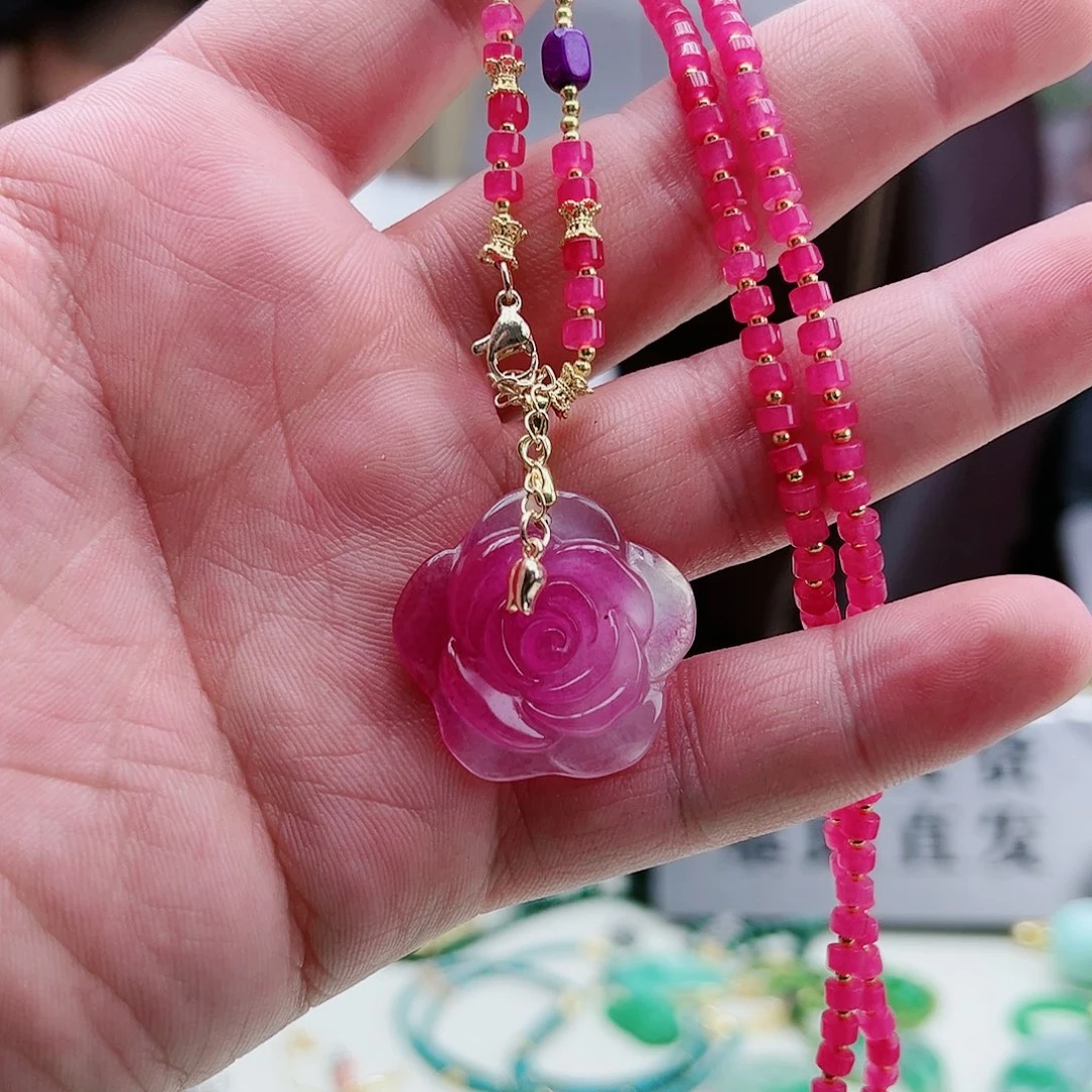 翡翠吊坠(赠链)银S925镶嵌