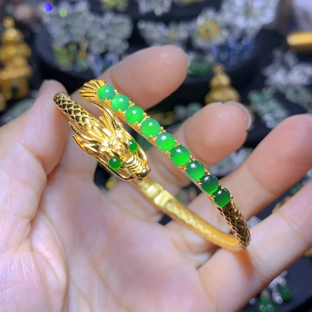翡翠合金吊坠(不含链)天然