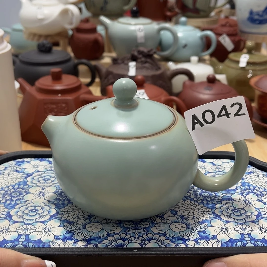 瓷片茶摆件工艺品摆件666