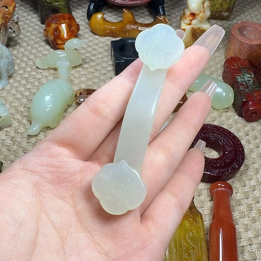 白玉菩提吊坠挂件