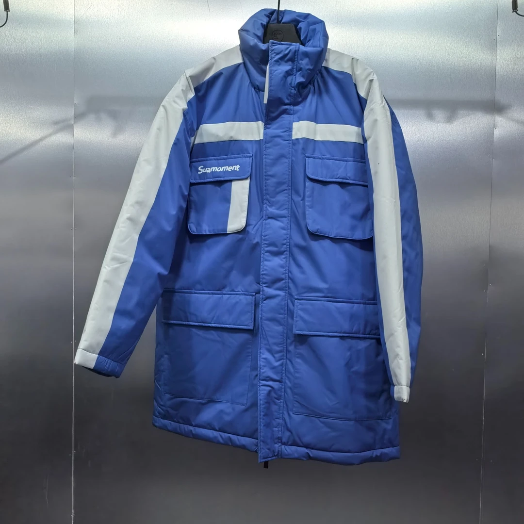 K06(ST)-41095-SUA秋冬季后背潮流印花时尚棉服外套