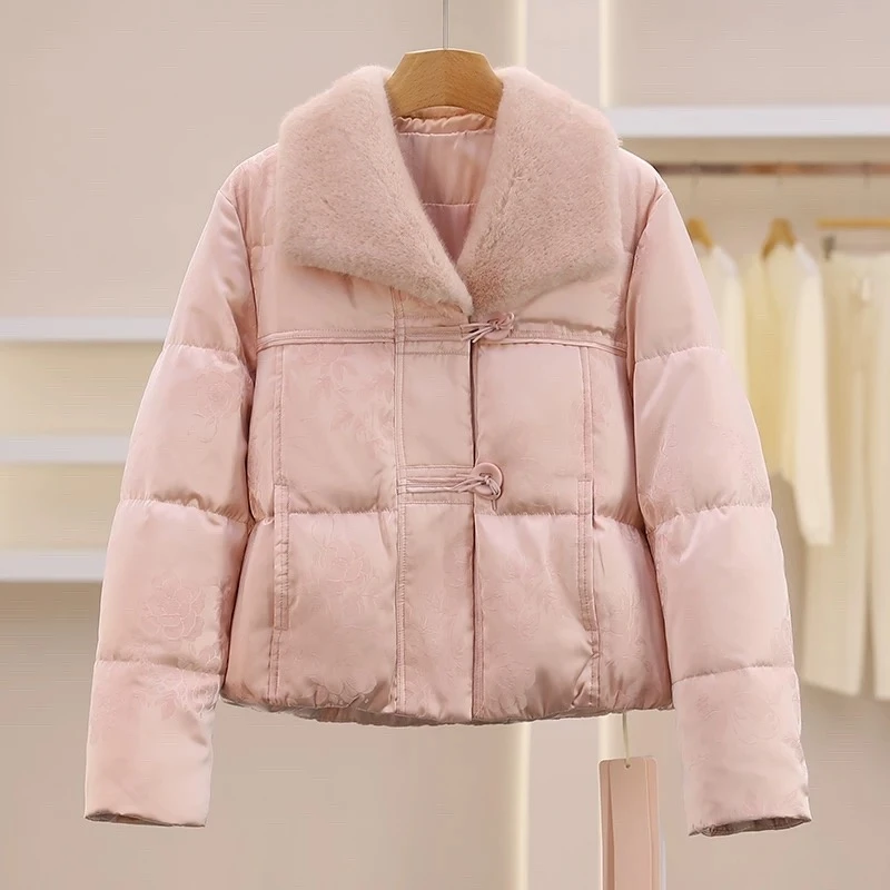 【高品质】2025年新款时尚气质显瘦保暖羽绒服外套YP159-pp