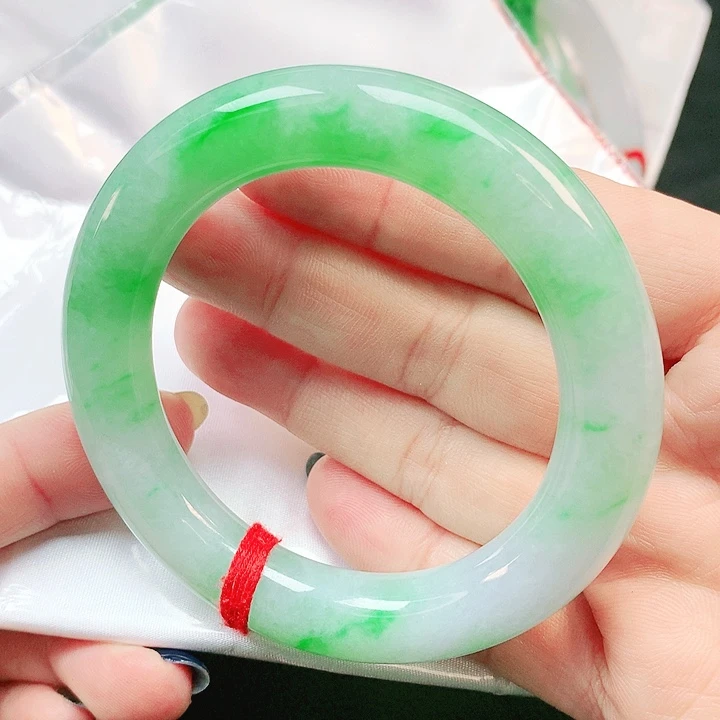 未镶嵌手镯翡翠圆条2774