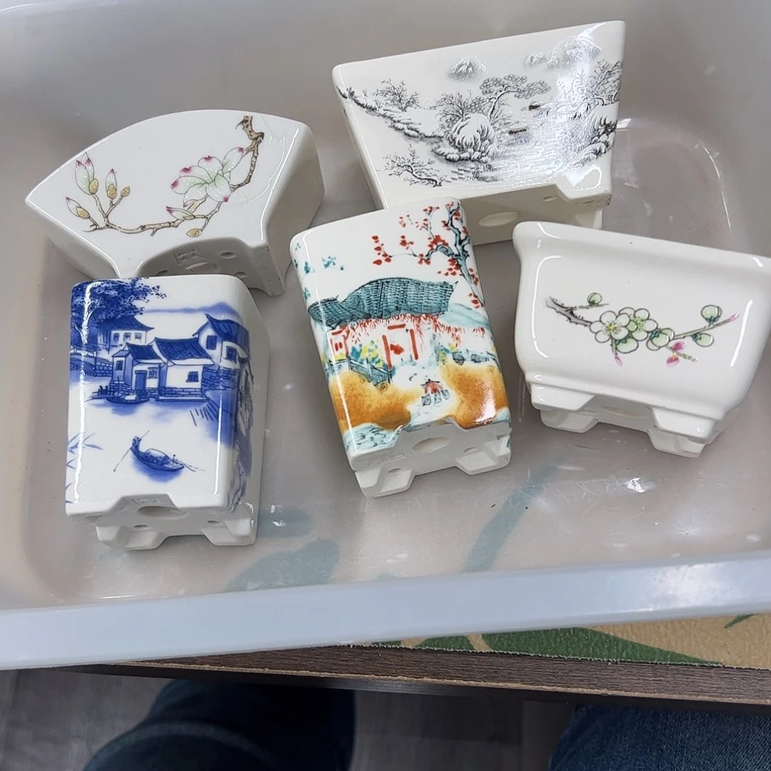 紫砂花盆朋****啊L号瑕疵5个6-10cm