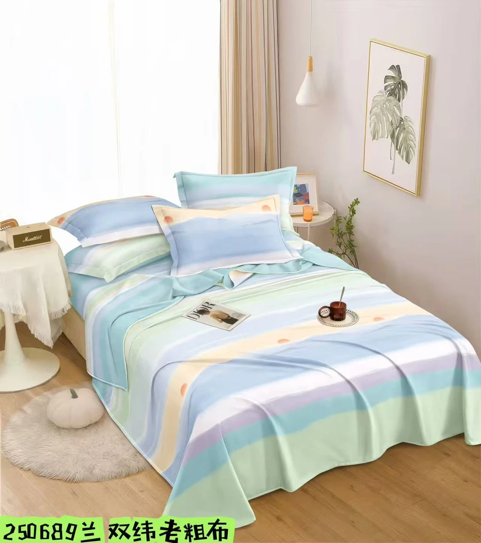 山东正宗百分百老粗布 落日