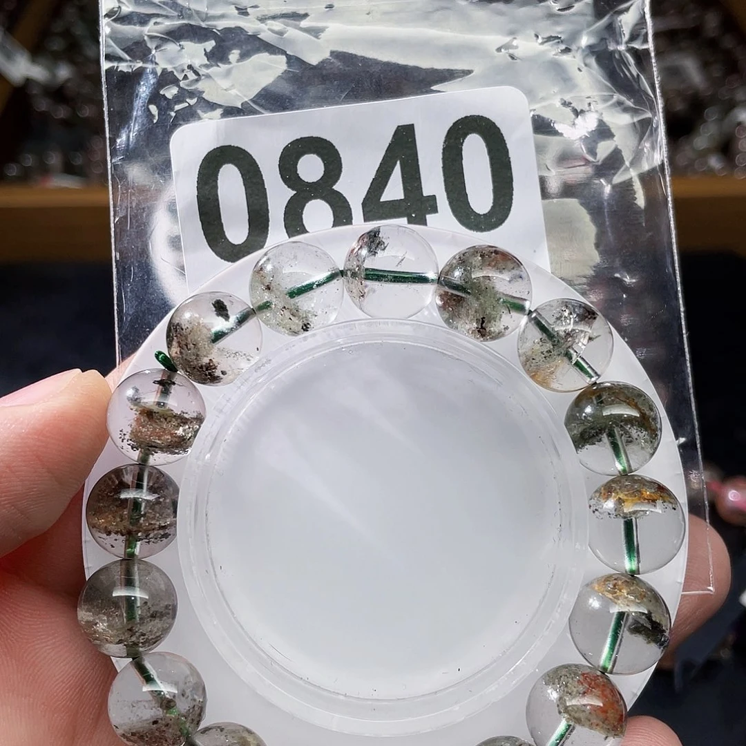 未镶嵌手链水晶绿幽灵手链