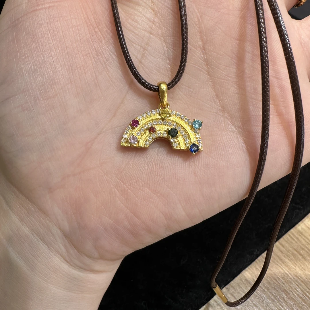 足金999 黄金5G工艺 吊坠