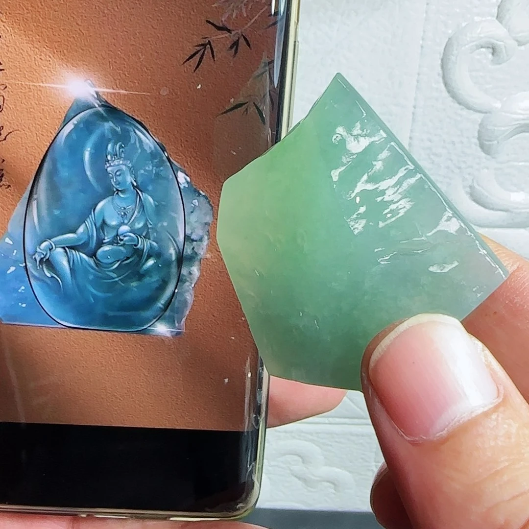 未镶嵌定制翡翠缅甸天然A货翡翠含老师工艺