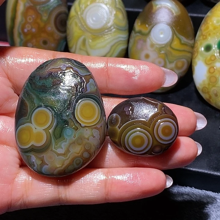 悦***^玛瑙/玉髓未镶嵌珠宝奇石