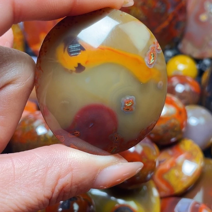 玛瑙/玉髓战国红玛瑙挂件未镶嵌